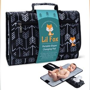 Lil Fox Baby - Portable Changing Pad for Diaper Bag